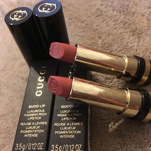 2 gucci lip luxurious lipstick
